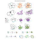 Altenew Hibiscus Bouquet Stamp Set