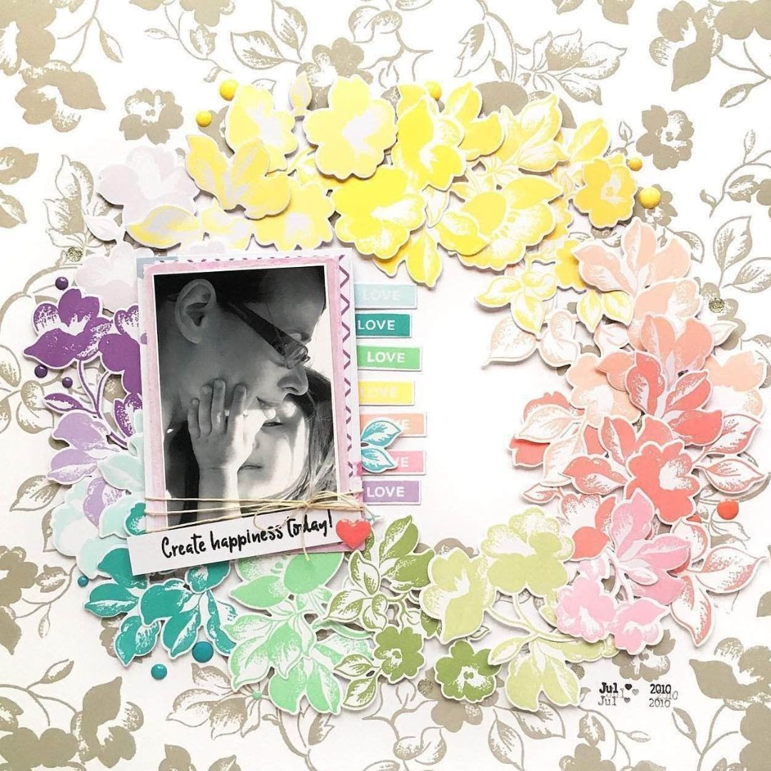 Altenew Frosted Garden Stamp Set