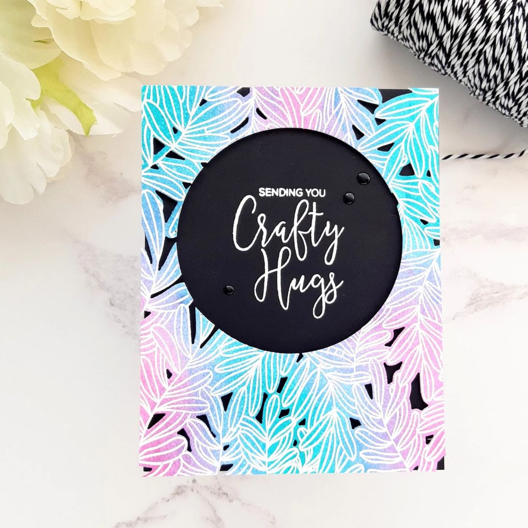 Altenew Climbing Leaves Stamp & Die Bundle