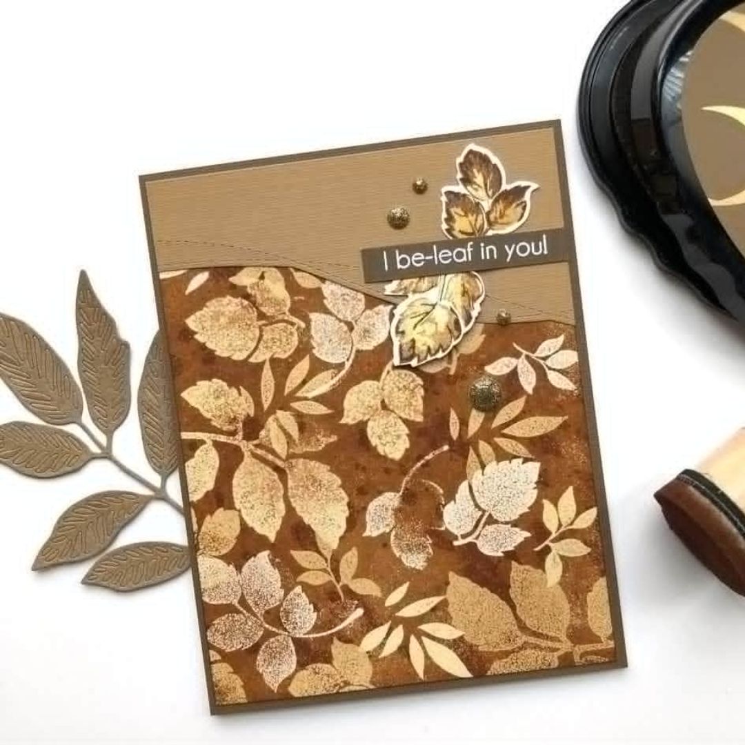 Altenew Vintage Flowers Stamp Set