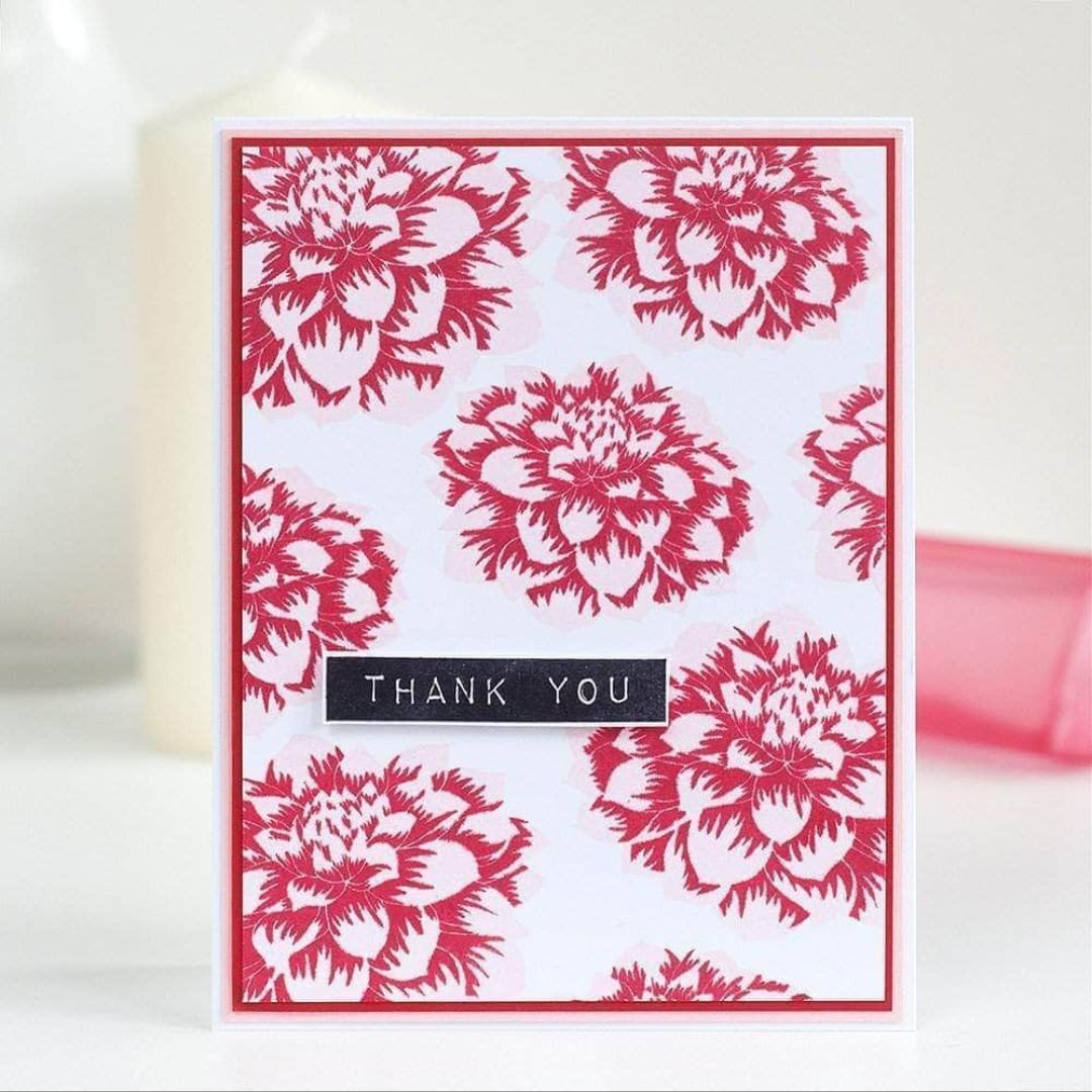Altenew Dahlia Blossoms Stamp Set