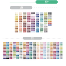 Ohuhu Honolulu 320 Colors Dual Tips Alcohol Art Markers, Chisel&Brush Y30-80404-11