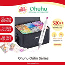 Ohuhu Oahu 320 Colors Dual Tips Alcohol Art Markers, Fine & Chisel Y30-80405-16