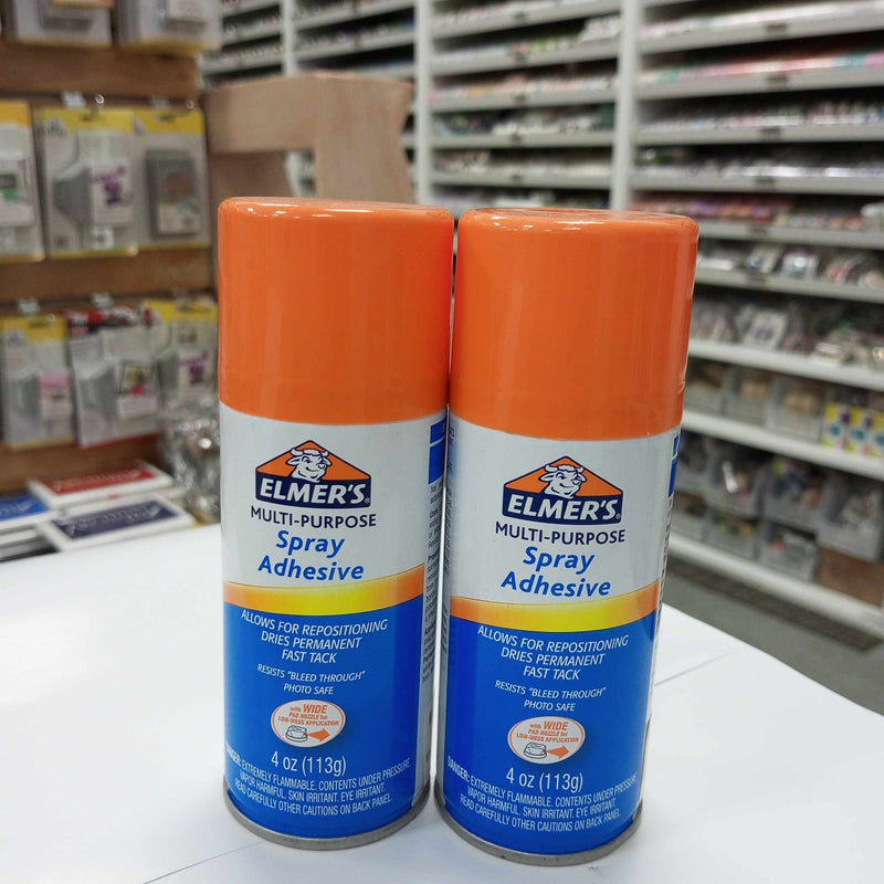 Elmer's CraftBond Spray Adhesive, Multi-Purpose, Fast-Tack, 4oz Can