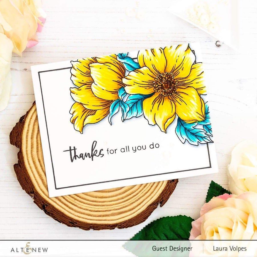 Altenew Statement Flowers Stamp Set