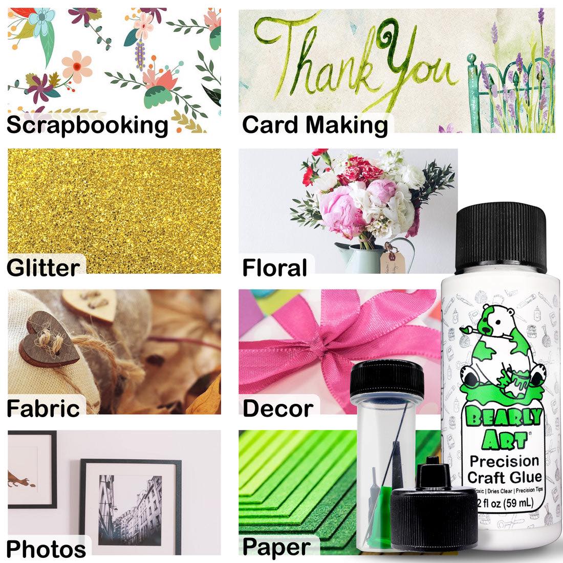 Bearly Art Precision Craft Glue - The Mini