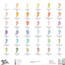 Mont Marte Acrylic Colour Pastel Paint Set Signature