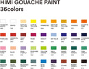 MIYA HIMI Gouache Paint Tube Set 12s, 18s, 24s, 36s