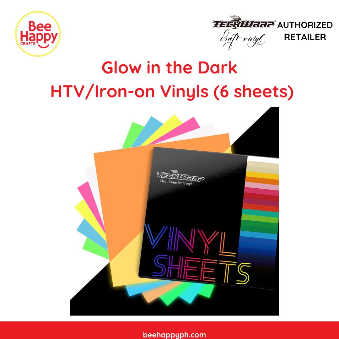 Teckwrap Heat Transfer Vinyl Sheets Pack HTV/Iron-on Vinyls