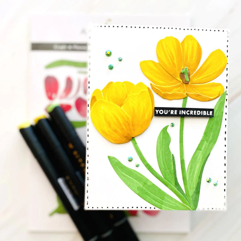 Altenew Craft-A-Flower: Tulip Full Bloom Layering Die Set