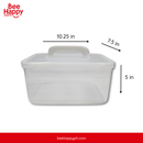 Kindli Large Plastic Storage (10.25"×7.5"×5") By Bee Happy