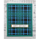 Altenew Layered Plaid Cover Die B