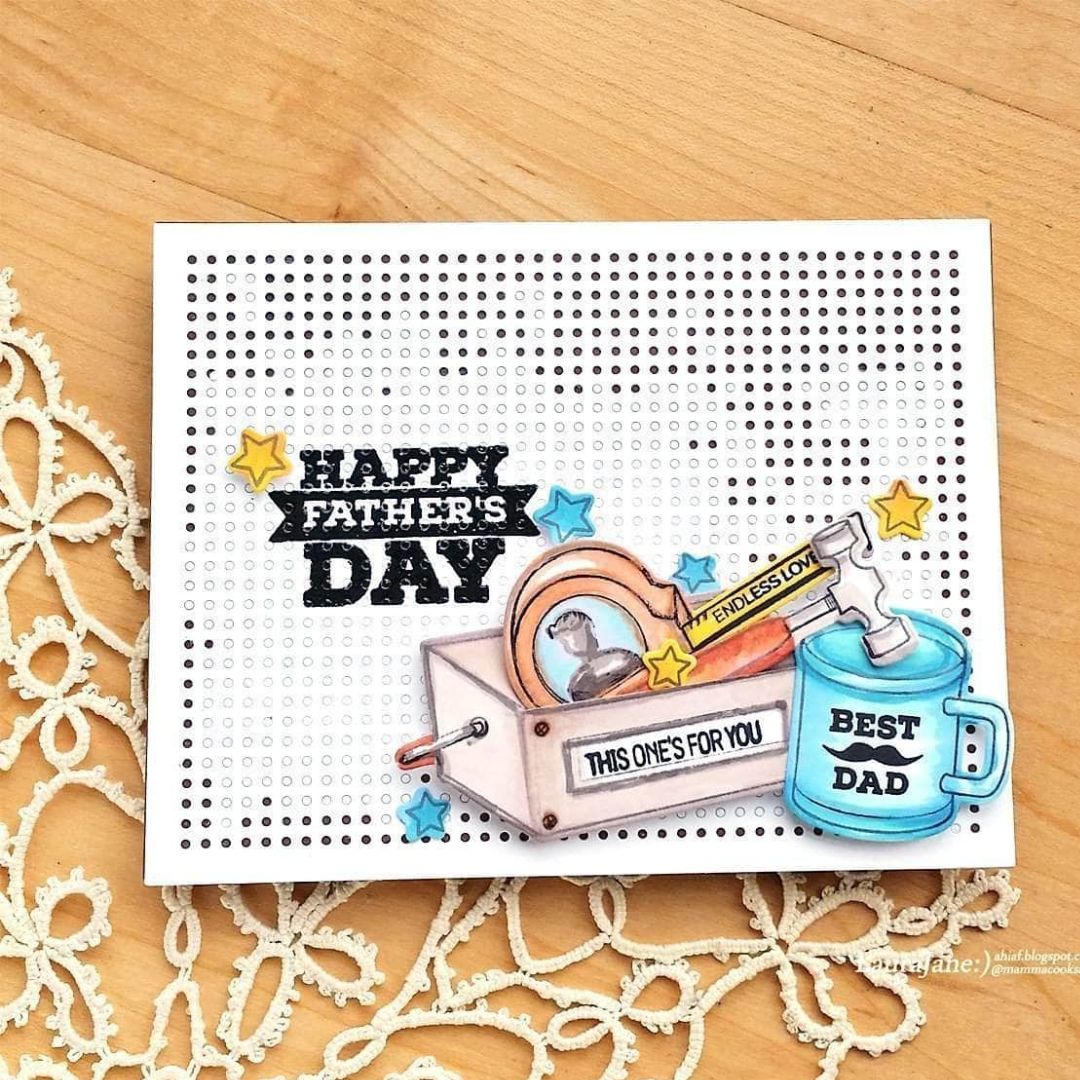 Altenew Pegboard Canvas Cover Die