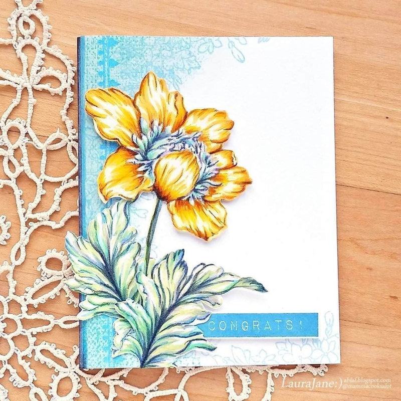 Altenew Crown Bloom Stamp Set