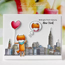 Altenew Sketchy Cities America Stamp Set