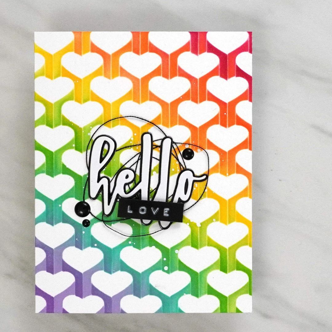 Altenew Hello And Hugs Stamp Set