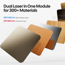 LaserPecker LP4 Basic & LP4 Deluxe - Dual Laser Engraver | Portable Laser Engraving Machine