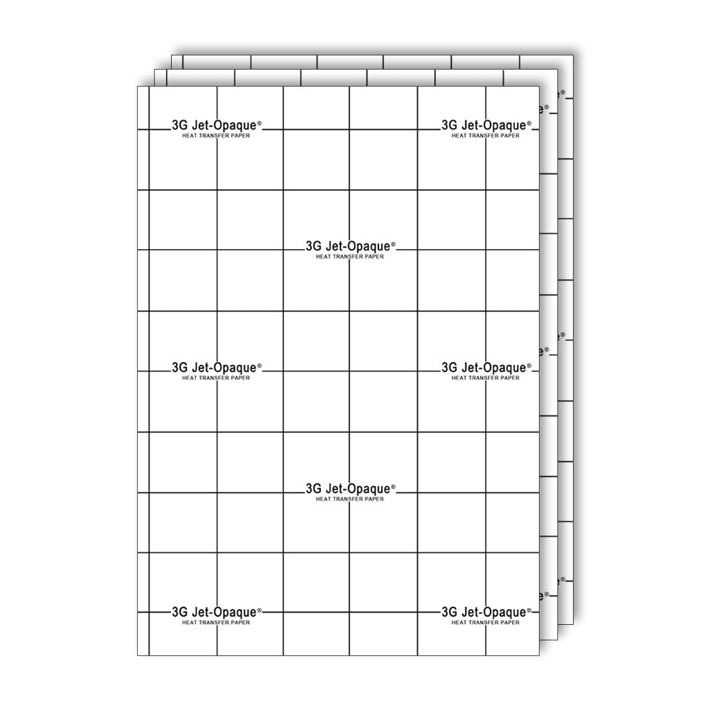 3G JET OPAQUE / US Dark Transfer Paper (10sheets)