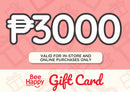 Bee Happy Crafts Gift Card (P500, P1000, P3000, P5000, P10000 denominations)