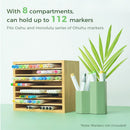 Ohuhu Bamboo Marker Organizer Y30-80500-03,Y30-80500-04 & Y30-80500-08