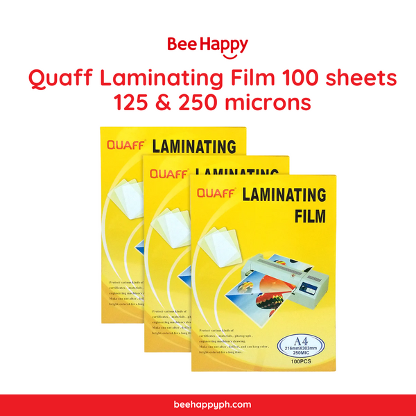 Quaff Laminating Film A4 100 sheets