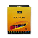 Miya Himi Gouache Paint Tubes Set 36 Colors 12ml