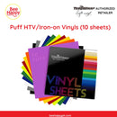 Teckwrap Heat Transfer Vinyl Sheets Pack HTV/Iron-on Vinyls