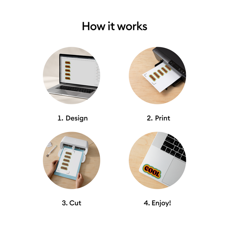 Cricut Printable Vinyl (10 sheets)