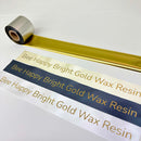 Bee Happy Wax Resin Ribbon 50mm x 200m