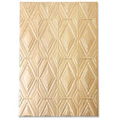 Rhombus Pattern - Sizzix Multi-Level Textured Impressions Embossing Folder