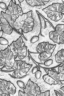 Acorns by Tim H - Sizzix 3-D Texture Fades Embossing Folder