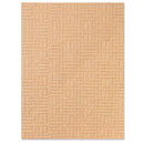 Sizzix 3-D Textured Impressions Embossing Folder - Woven Leather by Eileen Hull