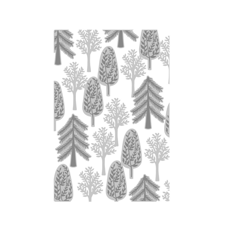 Sizzix Multi-Level Textured Impressions Embossing Folder - Forest