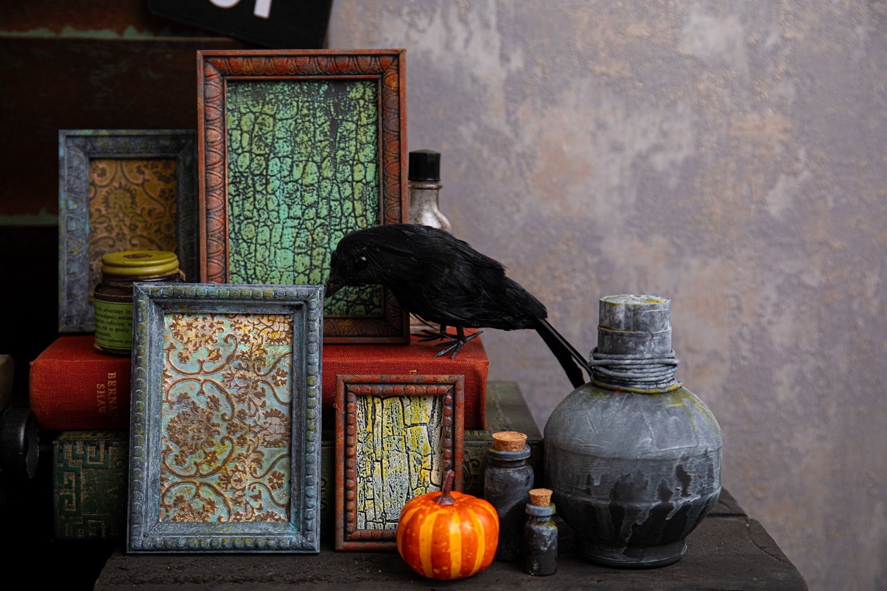 Sizzix Multi-Level Texture Fades Embossing Folder -  Tapestry by Tim Holtz