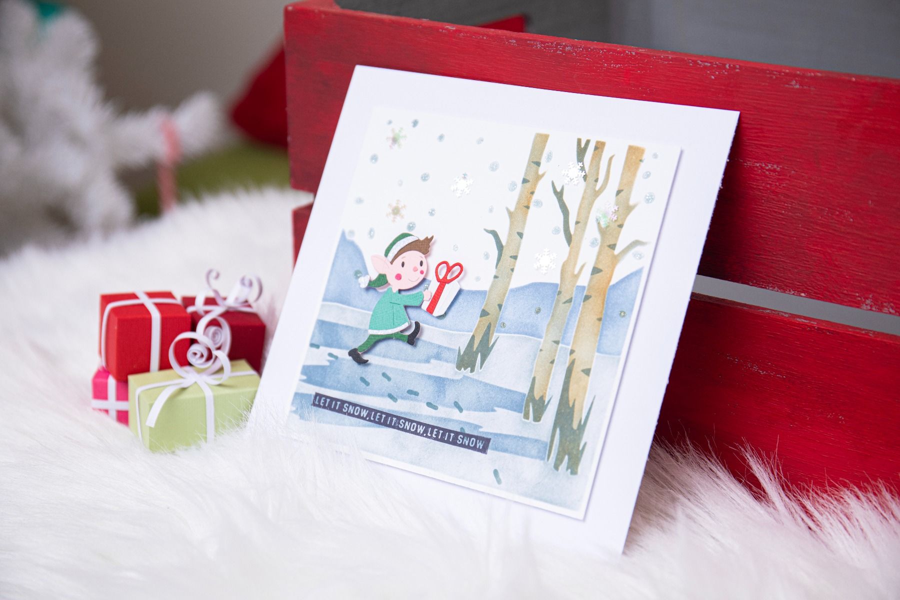 Sizzix Thinlits Die Set 10PK - Santa & Elves