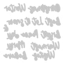 Sizzix Thinlits Die Set 14PK - Variety Sentiments