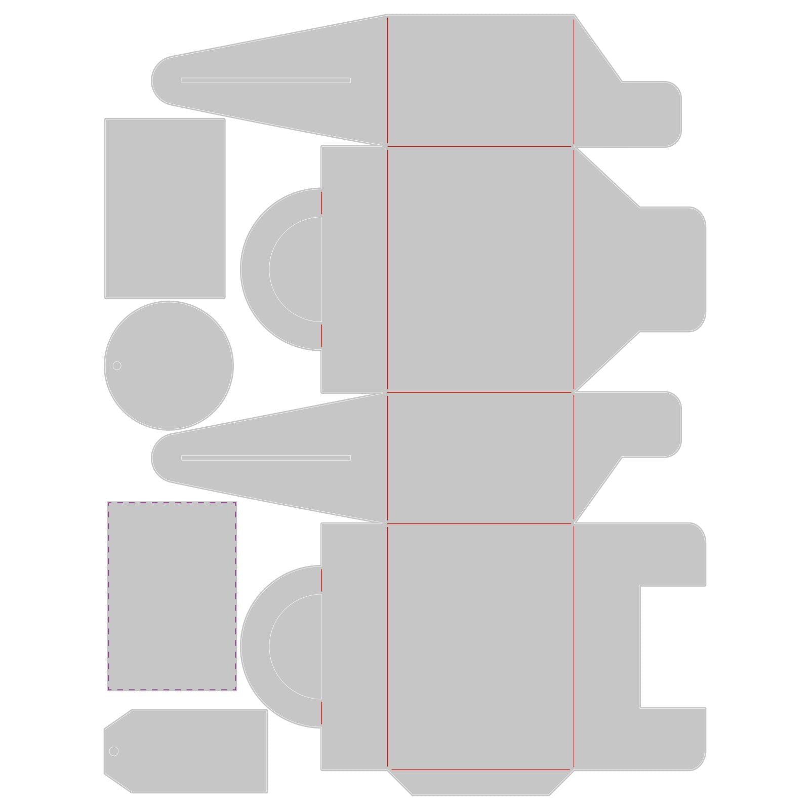 Sizzix Thinlits Plus Die Set 5PK - All in One Box