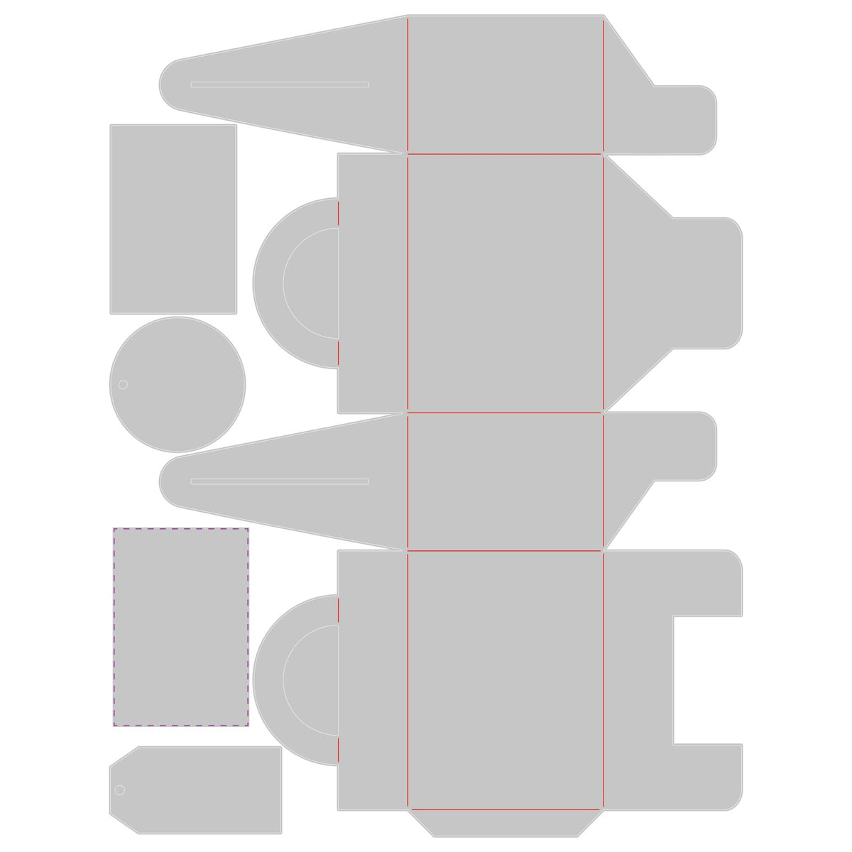 Sizzix Thinlits Plus Die Set 5PK - All in One Box