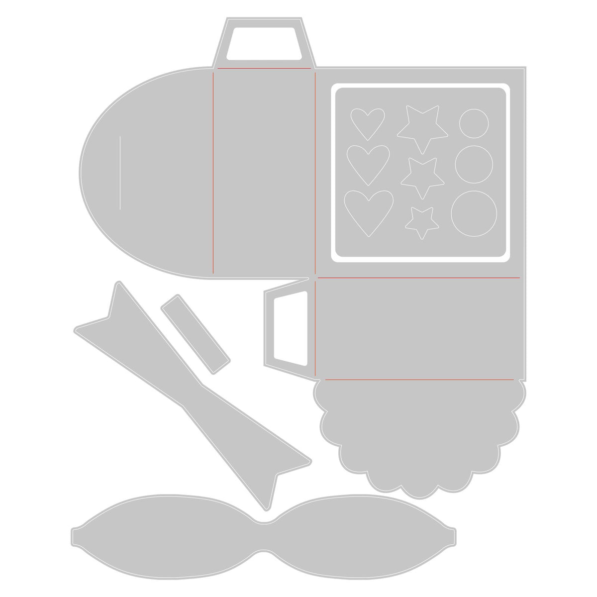 Sizzix Thinlits Die Set 5PK - Treat Box