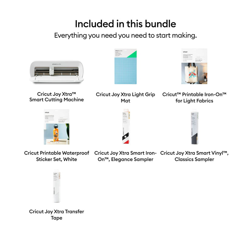 Cricut Joy Xtra and Starter Bundle