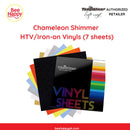Teckwrap Heat Transfer Vinyl Sheets Pack HTV/Iron-on Vinyls