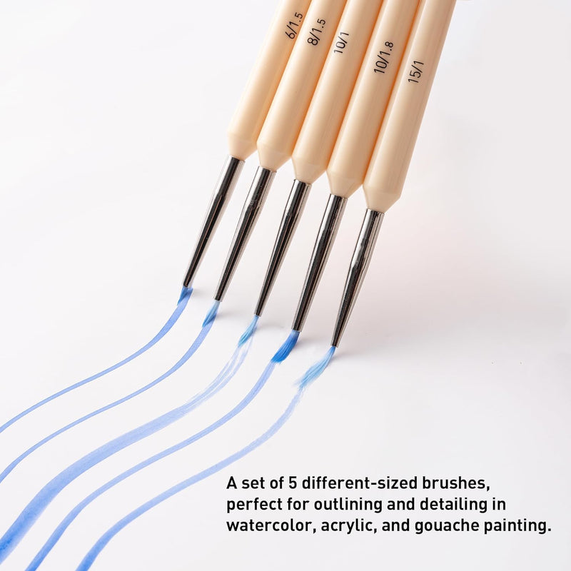 Miya Detail Brush Set of 5pcs