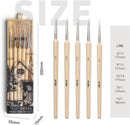 Miya Detail Brush Set of 5pcs