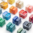 Miya Himi Twin Cups 48 Colors 12g Split Jelly Cups Gouache Paint Set