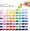 Miya Himi Twin Cup Jelly Gouache Paint Set 72 Colors 12g
