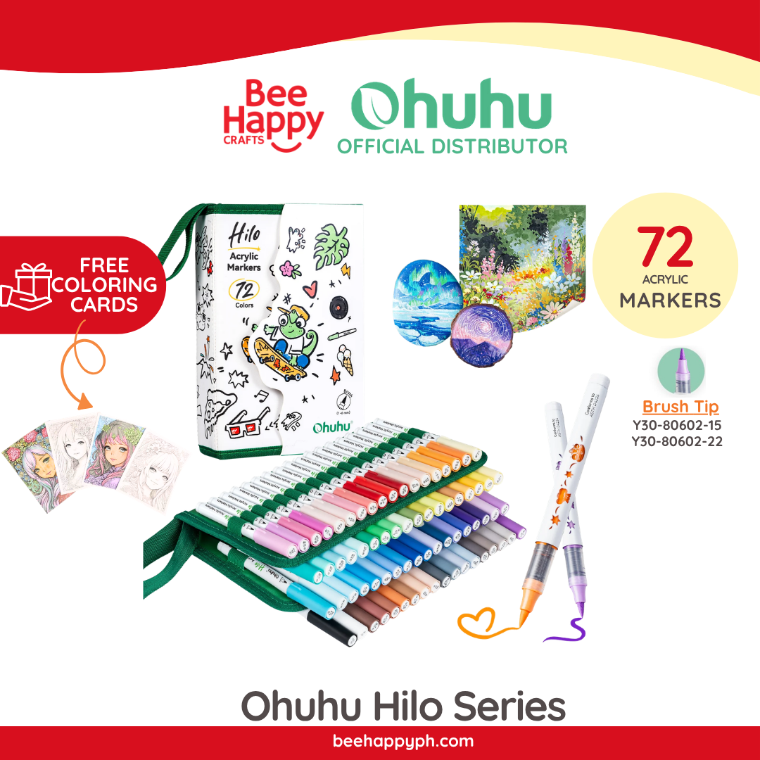Ohuhu Hilo Series Direct-ink Acrylic Paint Markers