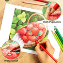 Ohuhu Halawa Series 72 Colors Oil-based Colored Pencils Y30-80200-08