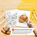 Ohuhu Alcohol Markers Honolulu S 24-color Brush & Soft Chisel Dual Tips Y30-80405-37