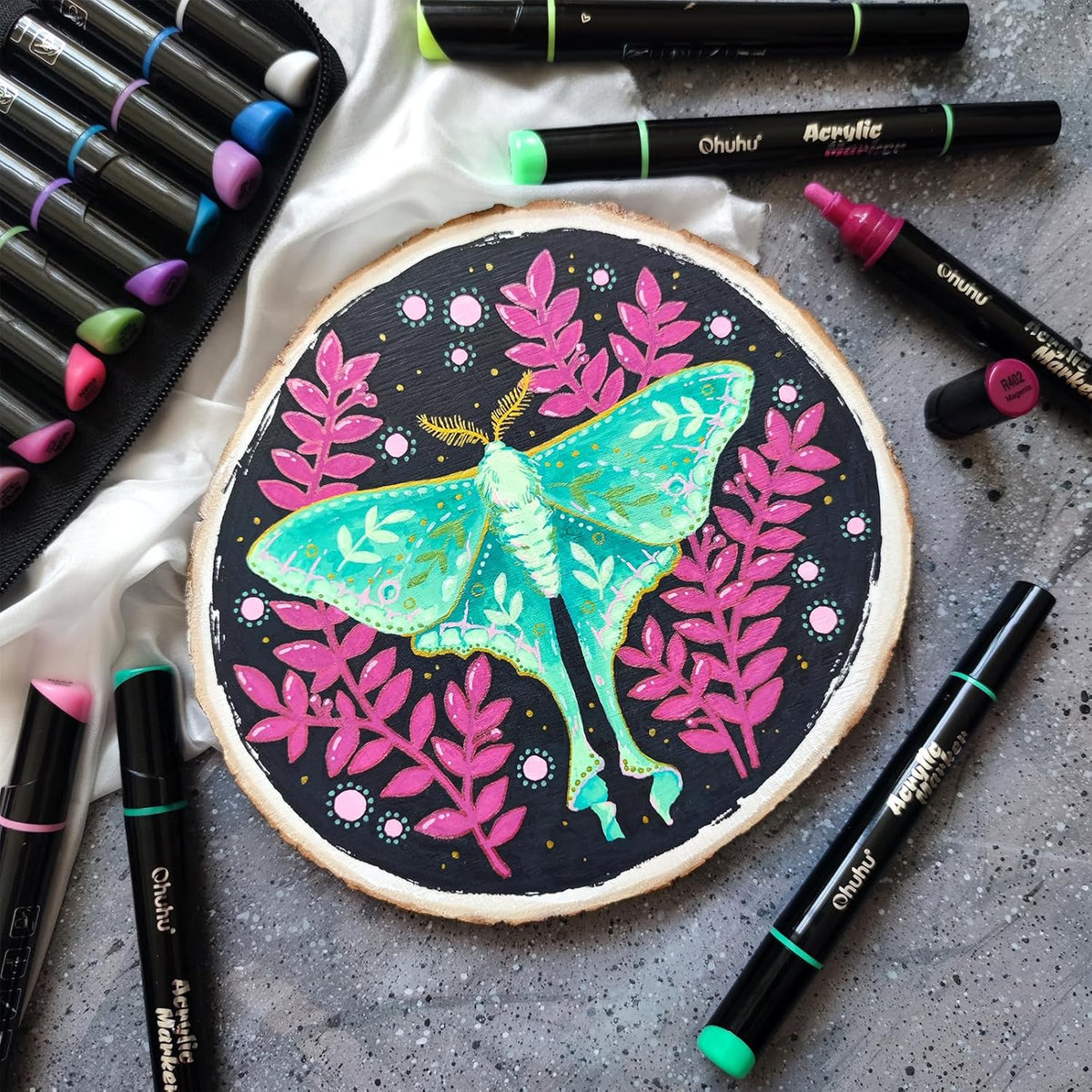 Acrylic Paint How To Use Watercolor Paint Pens Water Markers