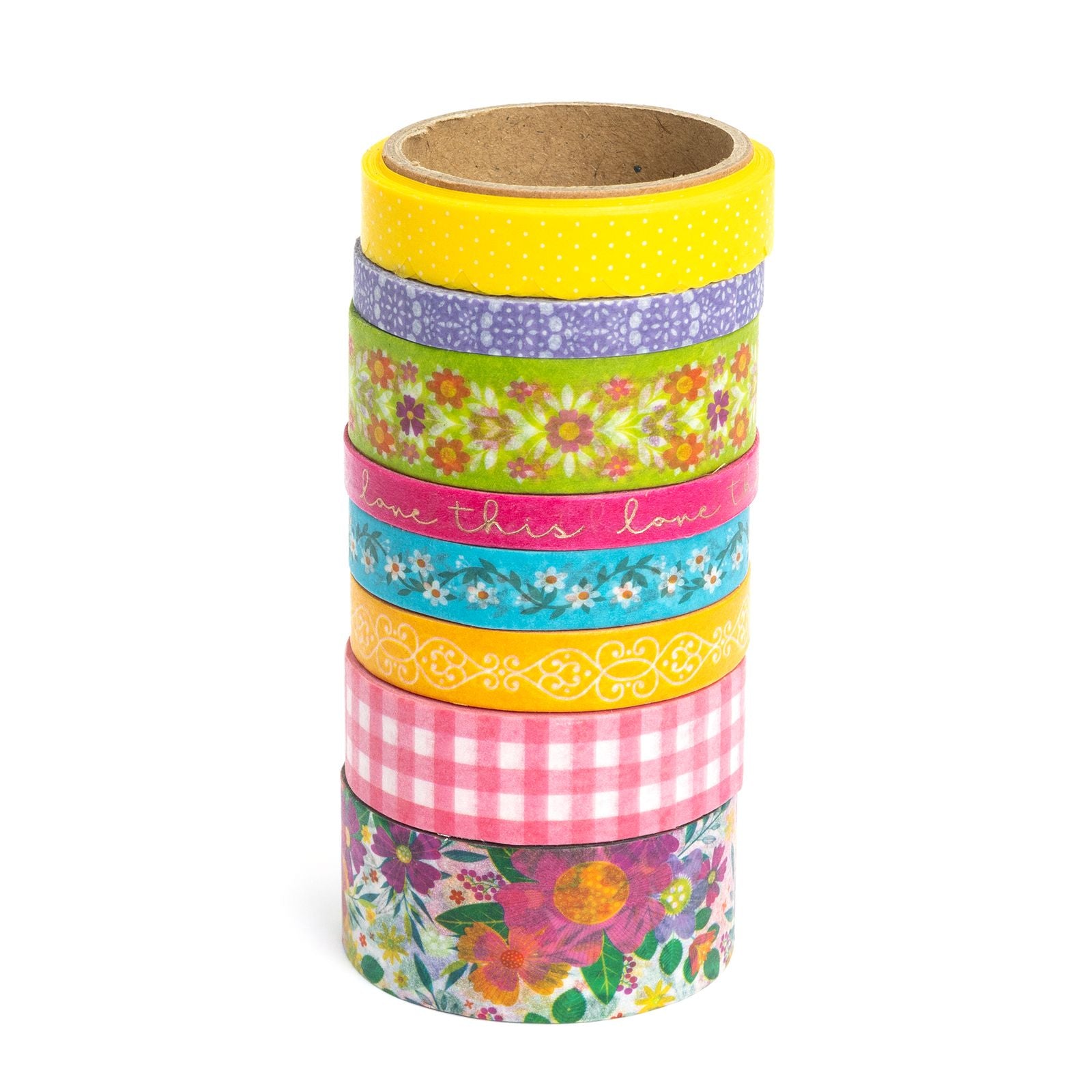 American Crafts Splendid Gold Foil Washi Tape (8 pcs)